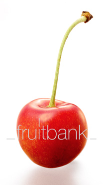 Fruitbank Foto: Süsskirsche mit Stiel UK023015