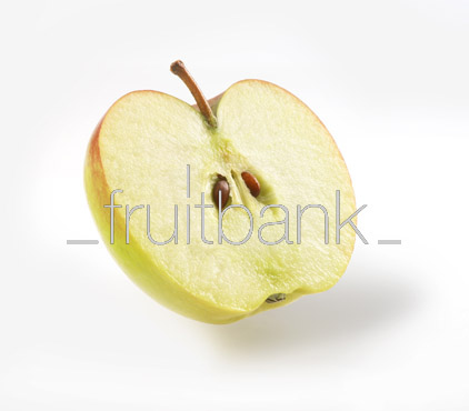 Fruitbank Foto: Apfelhälfte HK002033