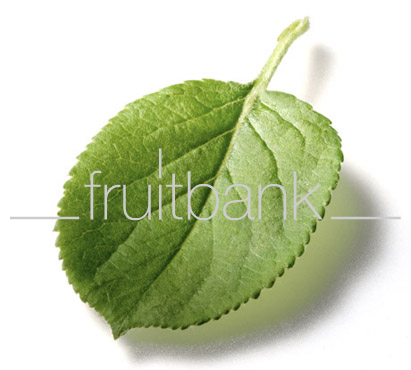 Fruitbank Foto: Apfelblatt UK002002