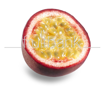 Fruitbank Foto: Passionsfrucht aufgeschnitten HK035002